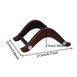 Maxbell Guitar Stand Universal Compact Anti Slip Wood Adjustable Floor Guitar Holder