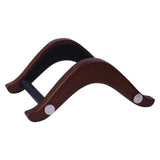 Maxbell Guitar Stand Universal Compact Anti Slip Wood Adjustable Floor Guitar Holder