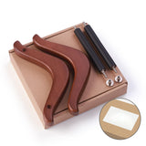 Maxbell Guitar Stand Universal Compact Anti Slip Wood Adjustable Floor Guitar Holder