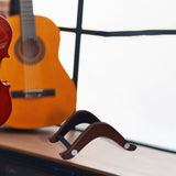 Maxbell Guitar Stand Universal Compact Anti Slip Wood Adjustable Floor Guitar Holder