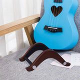 Maxbell Guitar Stand Universal Compact Anti Slip Wood Adjustable Floor Guitar Holder