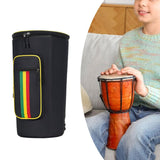 Maxbell Djembe Carry Case with Adjustable Shoulder Straps Dustproof African Drum Bag 10inch