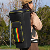 Maxbell Djembe Carry Case with Adjustable Shoulder Straps Dustproof African Drum Bag 10inch