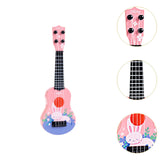 Maxbell Kids Ukulele Toy Musical Musical Instrument for Beginner Baby Birthday Gifts Pink