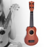Maxbell Kids Ukulele Toy Musical Musical Instrument for Beginner Baby Birthday Gifts Red Brown