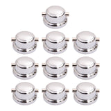 Maxbell Metal Drum Lugs Double End Jazz Drum Instrument Percussion Parts Replacement 10 Set
