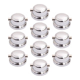 Maxbell Metal Drum Lugs Double End Jazz Drum Instrument Percussion Parts Replacement 10 Set