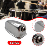 Maxbell 12 Pieces Snare Drum Lugs Percussion Accessories for Musicians Maintenancing