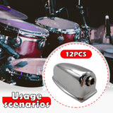 Maxbell 12 Pieces Snare Drum Lugs Percussion Accessories for Musicians Maintenancing