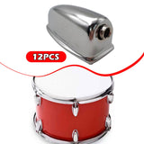 Maxbell 12 Pieces Snare Drum Lugs Percussion Accessories for Musicians Maintenancing