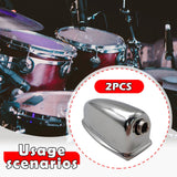 Maxbell 2Pcs Snare Drum Lug Metal Drum Claw Hook for Musicians Performance Recording