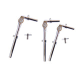 Maxbell Drum Holder Sturdy Metal Parts Tom Stand Mount Holder for Show Concert Stage 1 Piece