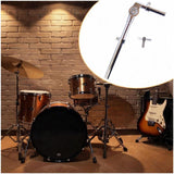 Maxbell Drum Holder Sturdy Metal Parts Tom Stand Mount Holder for Show Concert Stage 1 Piece
