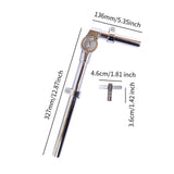 Maxbell Drum Holder Sturdy Metal Parts Tom Stand Mount Holder for Show Concert Stage 1 Piece