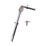 Maxbell Drum Holder Sturdy Metal Parts Tom Stand Mount Holder for Show Concert Stage 1 Piece