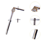 Maxbell Drum Holder Sturdy Metal Parts Tom Stand Mount Holder for Show Concert Stage 1 Piece