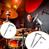 Maxbell Drum Holder Sturdy Metal Parts Tom Stand Mount Holder for Show Concert Stage 1 Piece