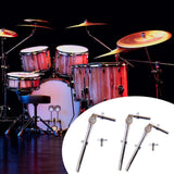 Maxbell Drum Holder Sturdy Metal Parts Tom Stand Mount Holder for Show Concert Stage 1 Piece