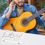 Maxbell Guitar Aid Chords Trainer Gift Useful Training Aid for Family Friends Adults White
