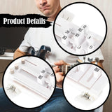 Maxbell Guitar Aid Chords Trainer Gift Useful Training Aid for Family Friends Adults White