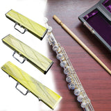 Maxbell Bamboo Flute Case Portable Flute Players Musician Gift with Handle Organizer