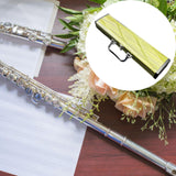 Maxbell Bamboo Flute Case Portable Flute Players Musician Gift with Handle Organizer