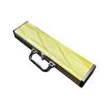Maxbell Bamboo Flute Case Portable Flute Players Musician Gift with Handle Organizer