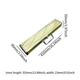 Maxbell Bamboo Flute Case Portable Flute Players Musician Gift with Handle Organizer