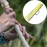 Maxbell Bamboo Flute Case Portable Flute Players Musician Gift with Handle Organizer