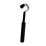Maxbell Cymbal Boom Arm Hook Replacement for Hanging Gong Cymbals L Rod Adapter Hook