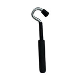 Maxbell Cymbal Boom Arm Hook Replacement for Hanging Gong Cymbals L Rod Adapter Hook