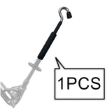 Maxbell Cymbal Boom Arm Hook Replacement for Hanging Gong Cymbals L Rod Adapter Hook