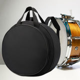 Maxbell Snare Drum Carrying Bag Professional Adjustable Straps with Handle Home Case