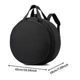 Maxbell Snare Drum Carrying Bag Professional Adjustable Straps with Handle Home Case