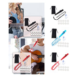 Maxbell Kazoo Flute Portable Party Favors with Membranes for Adults Show Performance Black