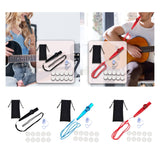 Maxbell Kazoo Flute Portable Party Favors with Membranes for Adults Show Performance Black