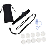 Maxbell Kazoo Flute Portable Party Favors with Membranes for Adults Show Performance Black
