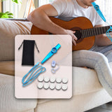 Maxbell Kazoo Flute Portable Party Favors with Membranes for Adults Show Performance Blue