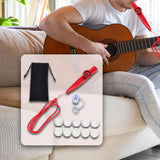 Maxbell Kazoo Flute Portable Party Favors with Membranes for Adults Show Performance Red