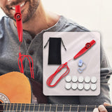 Maxbell Kazoo Flute Portable Party Favors with Membranes for Adults Show Performance Red