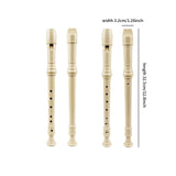 Maxbell German Soprano Recorder C Key Recorder for Kids Professional Beginners 6 Hole