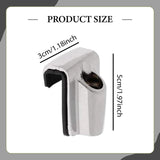 10Pcs Bass Drum Claw Hooks Metal Percussion Instrument Hardware Repair Parts