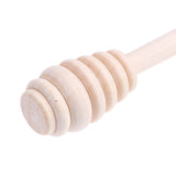 Maxbell 4x5 Pieces Wooden Honey Stirring Sticks Jam Muddler Kitchen Cooking Rods Tool