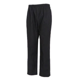 2Pcs Chef Pants Restaurant Elastic Comfy Work Trousers TypeA Black
