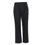 2Pcs Chef Pants Restaurant Elastic Comfy Work Trousers TypeA Black