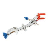 Maxbell Laboratory Dual Adjustable 3-Prong Extension Flask Clip Clamp Lab Stand