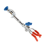 Maxbell Laboratory Dual Adjustable 3-Prong Extension Flask Clip Clamp Lab Stand