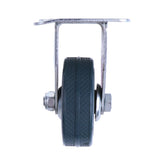 Maxbell 4 Pieces 2'' Directional Plate Caster Wheel Replacement Trolley Machine PVC