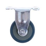 Maxbell 4 Pieces 2'' Directional Plate Caster Wheel Replacement Trolley Machine PVC