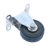 Maxbell 4 Pieces 2'' Directional Plate Caster Wheel Replacement Trolley Machine PVC